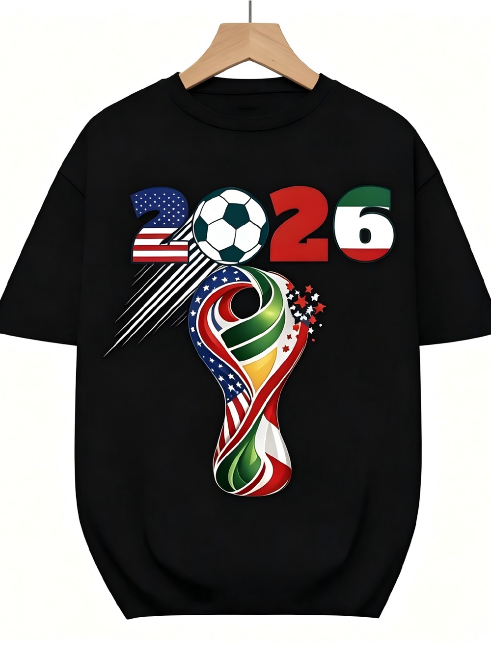 Fifa World Cup 2026 Womens Mens T-shirt Unisex Soccer Graphic Tee USA Football